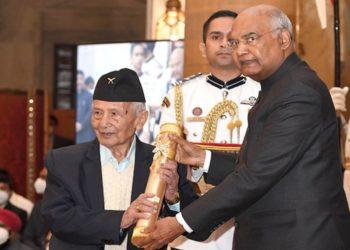 लीलबहादुर क्षेत्री  ‘पद्मश्री पुरस्कार’ बाट सम्मानित