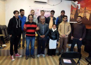 उपन्यास ‘ब्लु डायरी’ को पुस्तक विमर्श तथा अन्तरक्रिया