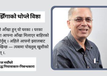 झिँगाको थोप्ले विष्ठा