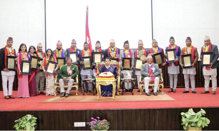 संगीतकर्मीहरूलाई ‘नातिकाजी राष्ट्रिय पुरस्कार’ प्रदान 