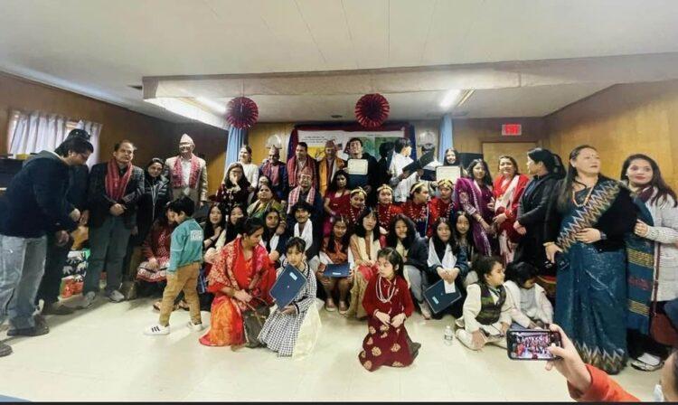 न्यूह्यामसायर अनेसासको सरस्वती पूजा र बाल प्रतिभा प्रदर्शन सम्पन्न