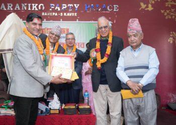 अनन्तप्रसाद वाग्लेलाई जनमत–केदार/सुदर्शना बाल साहित्य सम्मान