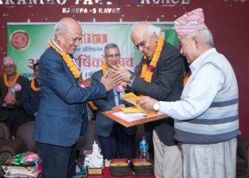 रामकुमार पाँडेलाई हृदयचन्द्र–वरिष्ठ जनमत साधक सम्मान २०७७