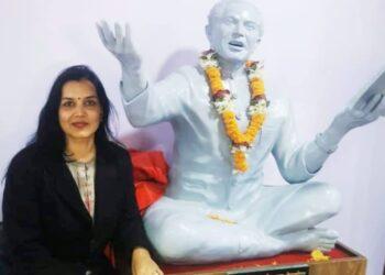 भाषा–साहित्य सेवी डा. गीता त्रिपाठी कमला सैंजू – जनमत सम्मानबाट सम्मानित