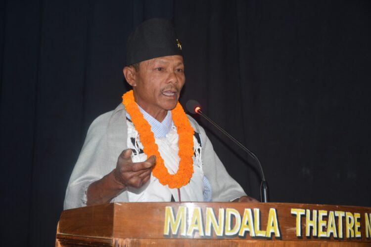 काठमाडौंमा ‘मजदुर कवि’ इन्द्र राना ‘प्रतीक