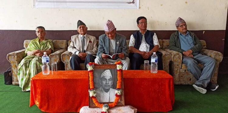 समाजसेवी बद्रीविक्रम थापाको साहित्यिक योगदानबारे चर्चा