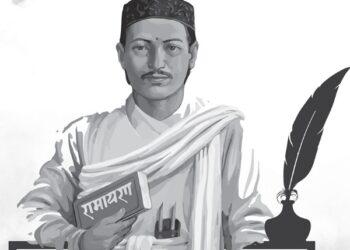 प्रश्नोत्तरमालामा  भानुभक्तलाई छाम्दा