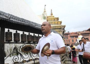 सदाचार पालना गर्ने पर्व ‘गुँला’ शुरू, स्वयम्भूमा विशेष मेला लाग्ने