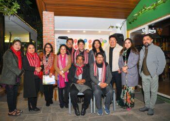 स्वस्तिश्री गुरुकुल विद्यालयको आयोजनामा जी. जी. मचान रेस्टुरेन्टमा चित्रकला प्रदर्शनी