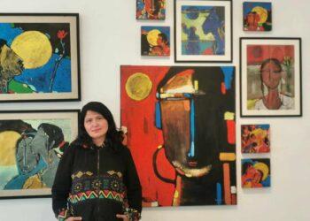 एमक्युब ग्यालरीमा प्रमीला बज्राचार्यको कला प्रदर्शनी