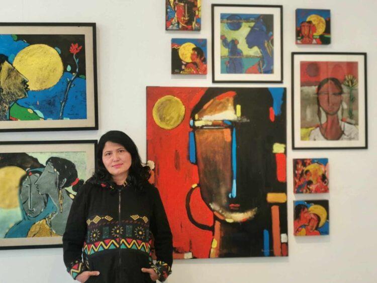 एमक्युब ग्यालरीमा प्रमीला बज्राचार्यको कला प्रदर्शनी