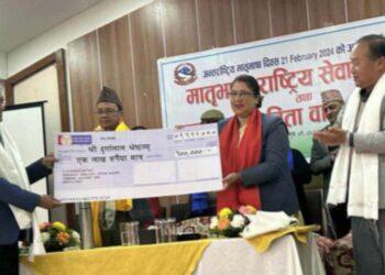 कवि दुर्गालाल श्रेष्ठलाई १ लाखको मातृभाषा सेवा पुरस्कार