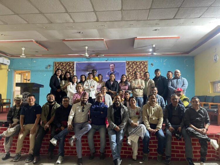 ‘कविता जमघट’मा कवि विनोदविक्रम केसी