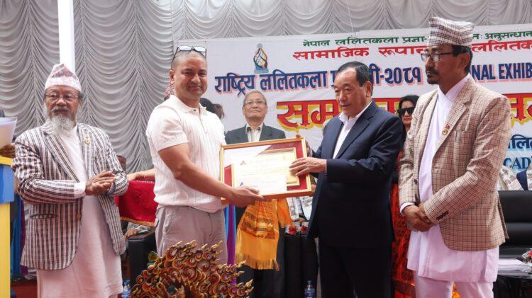 राष्ट्रिय ललितकला प्रदर्शनी–२०८१ का अवसरमा ६६ कलाकार पुरस्कृत