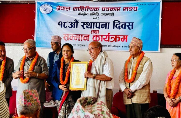 प्रविधिमैत्री साहित्यिक पत्रकारिता आजको आवश्यकता हो -मन्त्री शर्मा