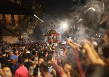 ललितपुरमा  भिमसेन जात्रा