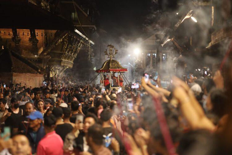 ललितपुरमा  भिमसेन जात्रा